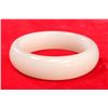 Image 1 : White Hetian jade bangle bracelet