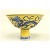 Image 4 : Chinese footed stem bowl