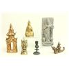 Image 1 : Asian bronze & stone statues