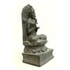 Image 4 : 3 bronze seated Buddhas