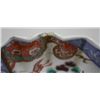 Image 7 : 3 Imari plates & 1 Satsuma bowl