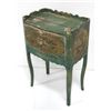 Image 2 : French green painted small side table
