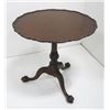 Image 1 : George III mahogany pie crust tilt top table