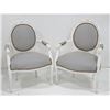 Image 1 : Pair French style armchairs