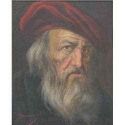 Bearded Man with Cap