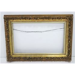 Giltwood & gesso frame