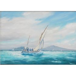 Keith H. Snow, "Montague Whaler Off North Head"