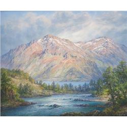 C. Gamp, "Mountain Landscape"