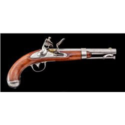 U.S. Model 1836 Flintlock Pistol, by R. Johnson