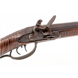 Flintlock Kentucky Rifle, att. Jacob Gumpf