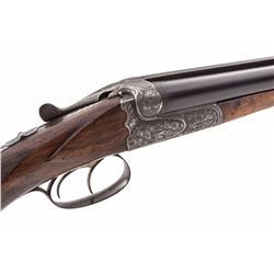 Suhl Mfg'd Scalloped-Frame Boxlock SxS Shotgun