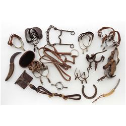 Six (6) Pairs of Early 20th C. Spurs