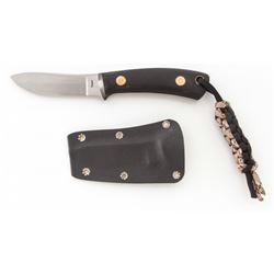 Sm. Custom Skinning/Hunting Knife, by R. Rogers