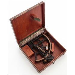 Lg. WWII U.S. Navy Gunner's Quadrant