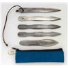 Image 1 : Lot of 5 Early John Ek Throwing Knives