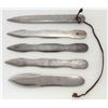 Image 2 : Lot of 5 Early John Ek Throwing Knives