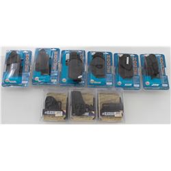 Lot of 6 Hogue & Blackhawk Conceal Carry Holsters