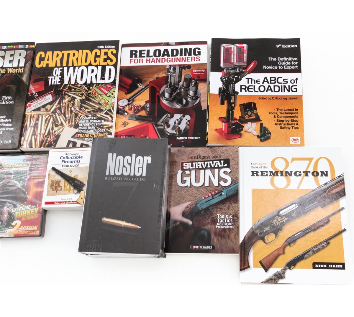 Lot of 12 Firearm & Reloading Books