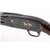 Image 3 : Eng'd & Gold Inlaid Winchester Model 12 Shotgun