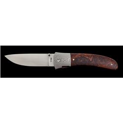 Custom Liner Lock Folding Knife, by Don Bell