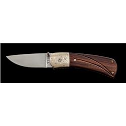 Custom Liner Lock Folding Knife, by Don Bell