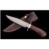 Image 1 : Early Custom Hunting Knife, by Burt Foster