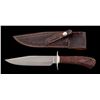 Image 2 : Early Custom Hunting Knife, by Burt Foster
