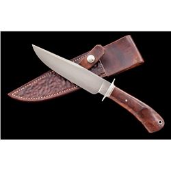 Early Custom Hunting Knife, by Burt Foster