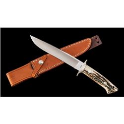 Custom Hunting/Fighting Knife, by James Lile