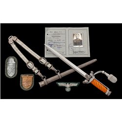 Lot of WWII German Officer's Items