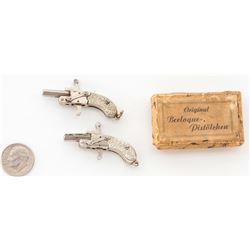 Lot of 2 Original Mini Berloque Pistols