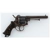 Image 2 : Belgian Double Action Pinfire Revolver