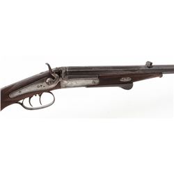 German Single Shot Underlever Rifle, by Jung