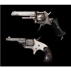 Lot of 2 Antique Small Frame Revolvers