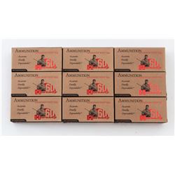 Ammo Lot:  Hornady Custom GMX .300 RCM Cartridges