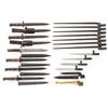 Image 1 : Lot of 19 Bayonets