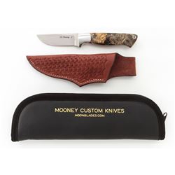 Custom Fixed Blade Hunting Knife, by Mike Mooney