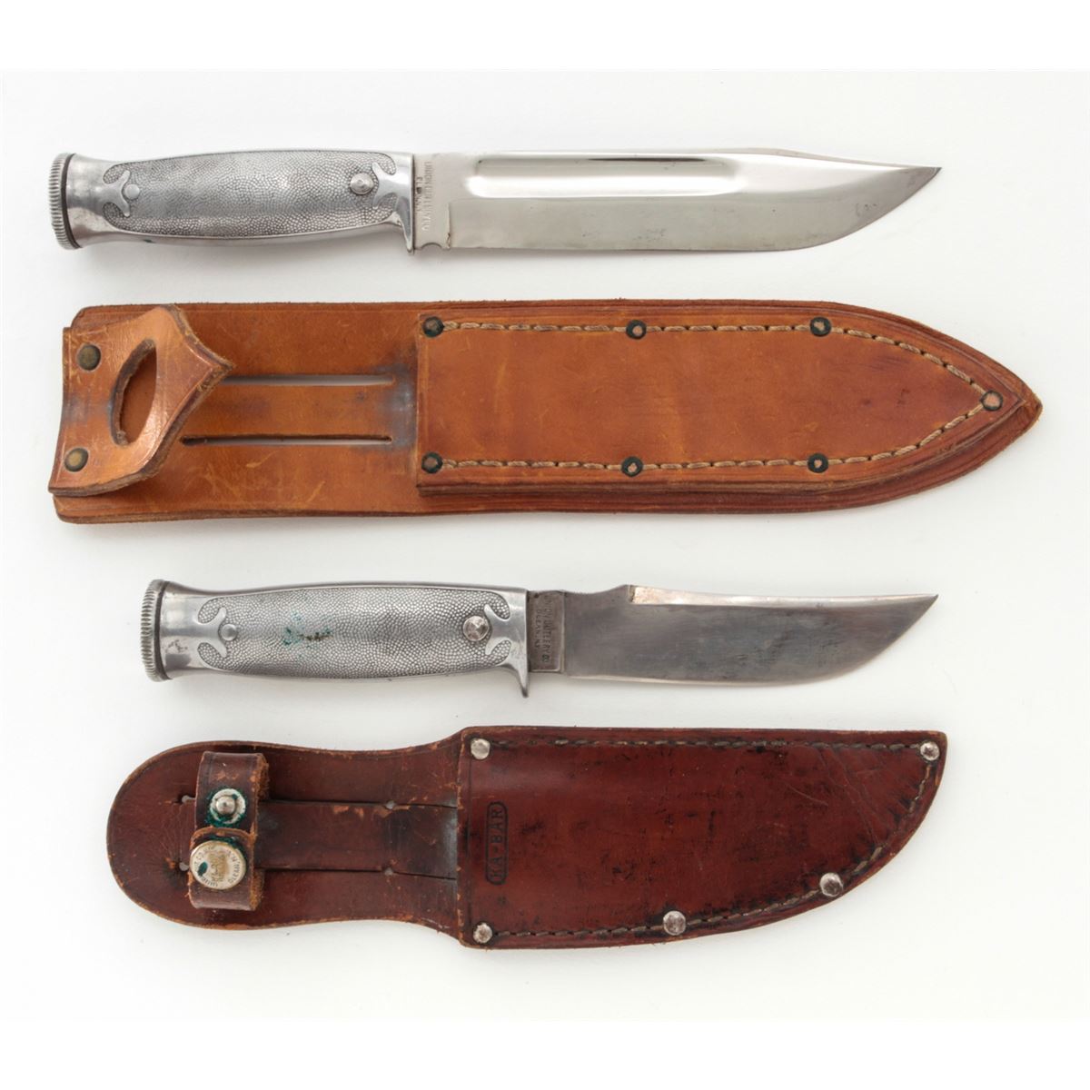 Lot of 2 Ka Bar Union Cut Co Survival Knives Lot of 2 Ka Bar Union Cut Co Survival Knives