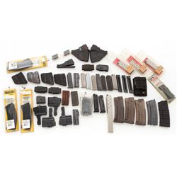 Lot of 48 Rifle & Pistol Magazines