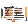Image 1 : Lot of 14 Knives and Bayonets