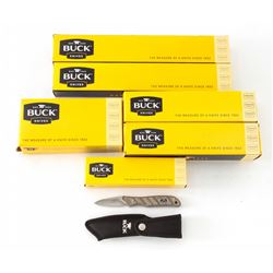 Lot of Six (6) Buck Knives