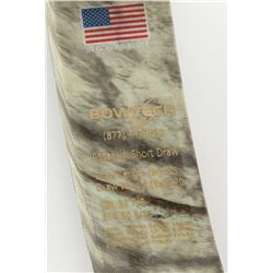 Arc Bowtech Assassin 40-60 LBS Main Gauche - Camo Gris - Fabriqué USA