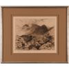 Image 1 : Thomas Moran, etching