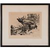 Image 1 : Carl Rungius, drypoint