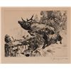 Image 2 : Carl Rungius, drypoint