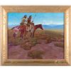 Image 1 : Lone Wolf, oil on canvas