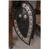 Image 2 : Keyston Bros. (San Francisco, CA) Tooled Black Saddle, Silver and Gold Mounted
