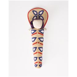 Plateau Beaded Doll Cradle