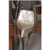 Image 4 : Edward H. Bohlin Sterling Silver Mounted  Saddle, Bridle and Martingale