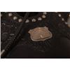 Image 10 : Edward H. Bohlin Sterling Silver Mounted Tooled Black Parade Saddle